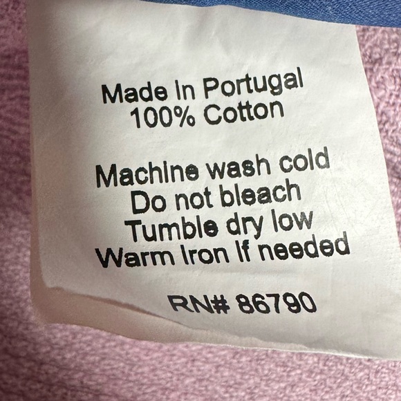 The Company Store Pair of Putnam Matelassé Cotton Euro Pillow Shams in Wisteria - Picture 12 of 13